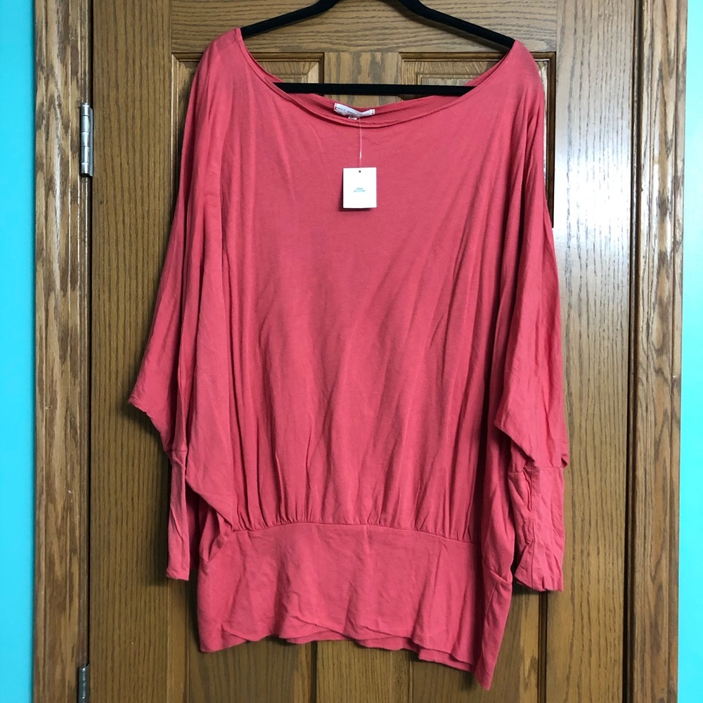 truly madly deeply off the shoulder long sleeve